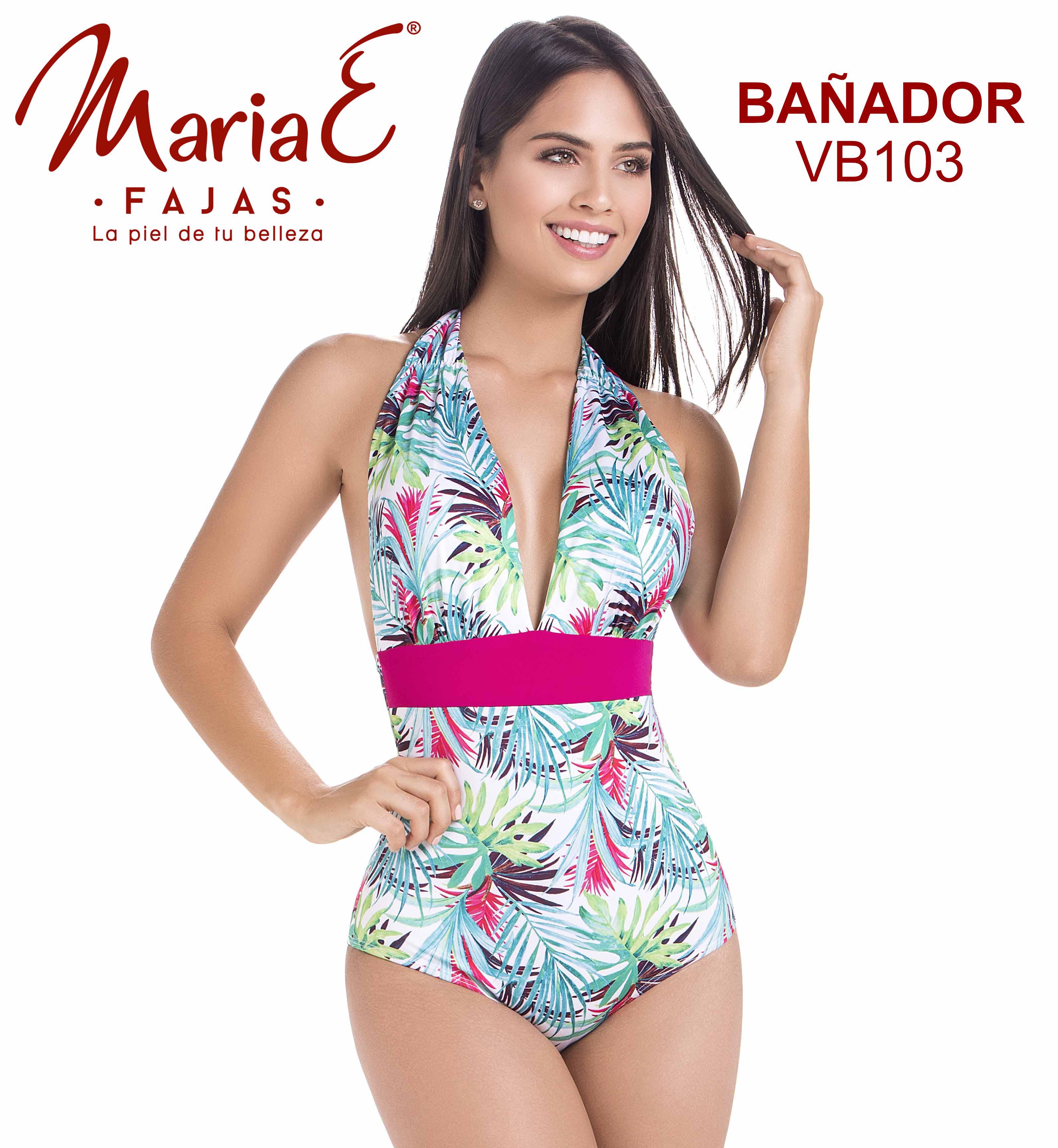 Vestido de Baño Con Faja Incluida, Control de Abdomen y Horma Perfecta