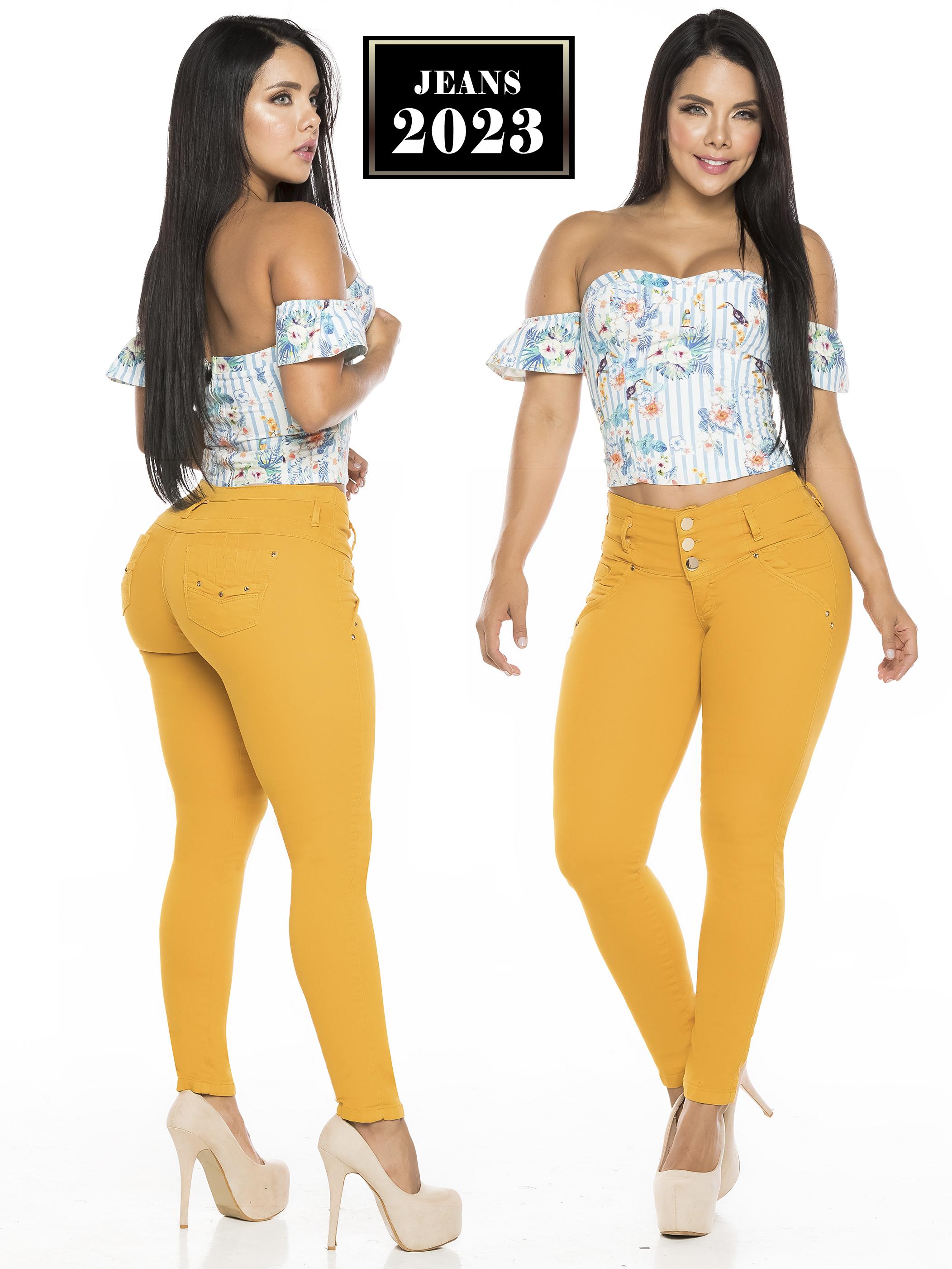 Vaqueros jean push up colombianos